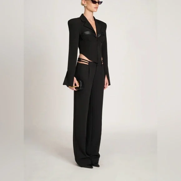 Eliya The Label Jacques Blazer Top NWT Size Small
